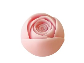 Molde silicona rosa cerrada 